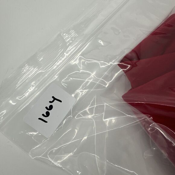 Vintage Talbots Blouse Womens Large Stretch Red Button Up Shacket Classic - Picture 8 of 8